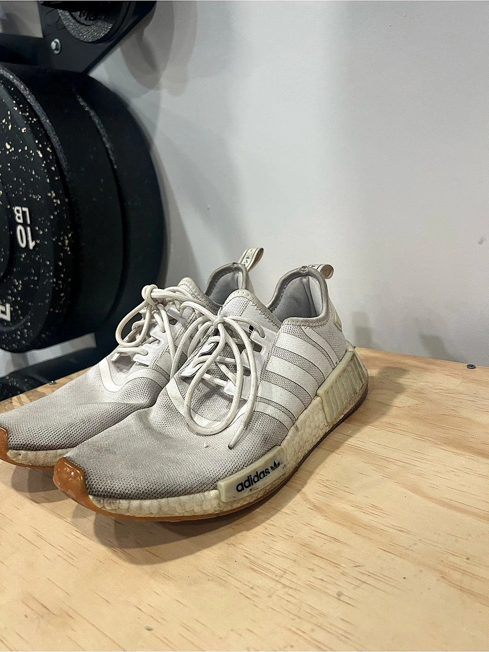 adidas NMD_R1 Primeblue White Sneakers